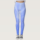 Blauwe Mode leggings voor vrouwen (Voorkant)