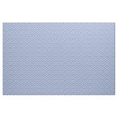 Blauwe moderne Chevron strepen Stof (Yard (91,4 cm))