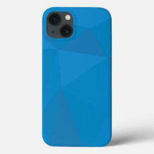 Blauwe, moderne, koele, trendy, futuristische drie Case-Mate iPhone case