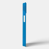 Blauwe, moderne, koele, trendy, futuristische drie Case-Mate iPhone case (Achterkant / Rechts)