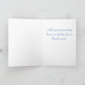 Blauwe Moederdag Kaart (Binnen)