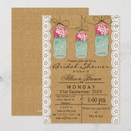 Blauwe moeras jar rustige vrijgezellenfeest kaart