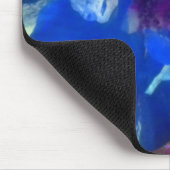 Blauwe moerasmousepad van Roos Muismat (Hoek)
