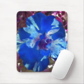 Blauwe moerasmousepad van Roos Muismat (Met muis)