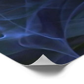 Blauwe moesson poster (Hoek)