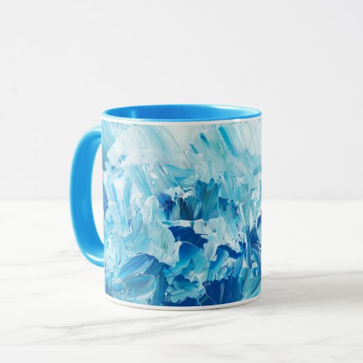 Blauwe Mok (Voorkant links)