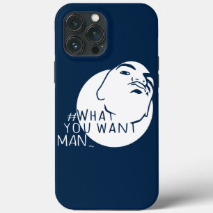 blauwe Mok Hashtag Yo Man Wat je wilt Case-Mate iPhone Case