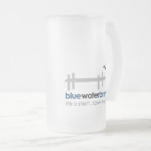 Blauwe Mok voor het brouwen van water (Voorkant rechts)