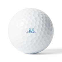 Blauwe Monogram Mason Golfballen