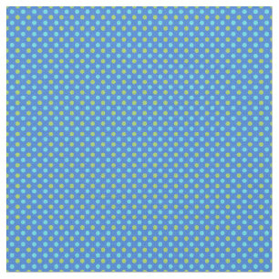 Blauwe Moons Turquoise Blauwe Groene Polka Dots St Stof