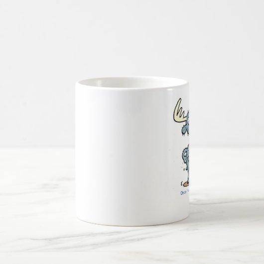 Blauwe Moose Mok (Center)