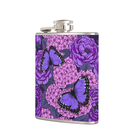 Blauwe morfotuin 2 heupfles (Links)