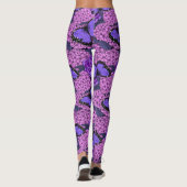 Blauwe morfotuin 2 leggings (Achterkant)