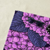 Blauwe morfotuin 2 strandlaken (In situ)