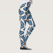 Blauwe morfovlinder leggings (Rechts)