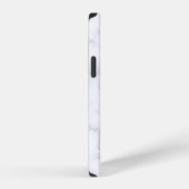 Blauwe Morpho Butterflies in vlucht gemarmerd iPhone Hoesje (Rechterkant)