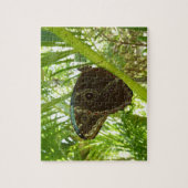 Blauwe Morpho Vlinder Natuurfotografie Legpuzzel (Verticaal)