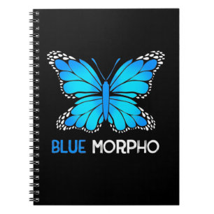 Blauwe Morpho Vlinder Notitieboek