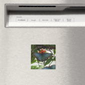 Blauwe Morpho Vlinders Cust. Magneet (Insitu (Vaatwasser))