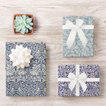 Blauwe  Morris-patroonvogels en konijnen