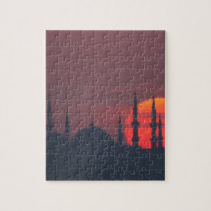 Blauwe moskee en Sofia-mengsel Legpuzzel