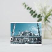 Blauwe moskee in Istanbul Briefkaart (Staand voorkant)