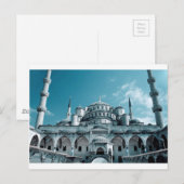 Blauwe moskee in Istanbul Briefkaart (Voorkant / Achterkant)