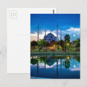 Blauwe moskee in Istanbul Briefkaart (Voorkant / Achterkant)
