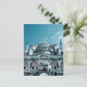 Blauwe moskee in Istanbul Briefkaart (Staand voorkant)