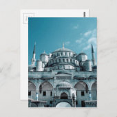 Blauwe moskee in Istanbul Briefkaart (Voorkant / Achterkant)