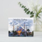 Blauwe moskee - Istanbul Briefkaart (Staand voorkant)