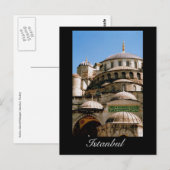 blauwe moskee istanbul briefkaart (Voorkant / Achterkant)