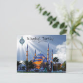 Blauwe moskee - Istanbul Briefkaart (Staand voorkant)
