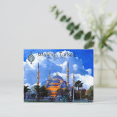 Blauwe moskee - Istanbul Briefkaart (Staand voorkant)