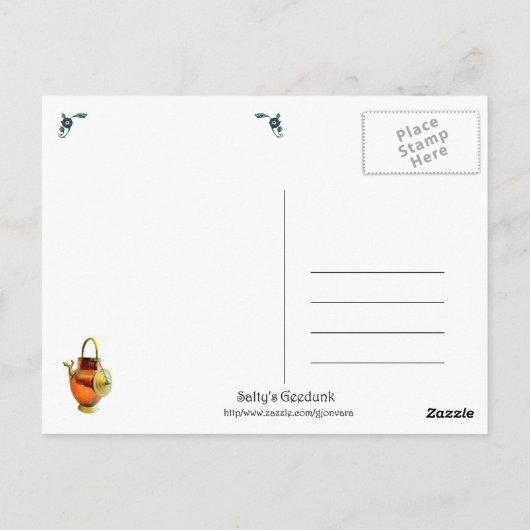 Blauwe moskee - Istanbul Briefkaart (Achterkant)