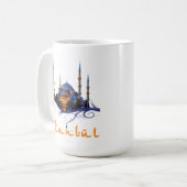 Blauwe moskee Istanbul Koffiemok (Voorkant links)