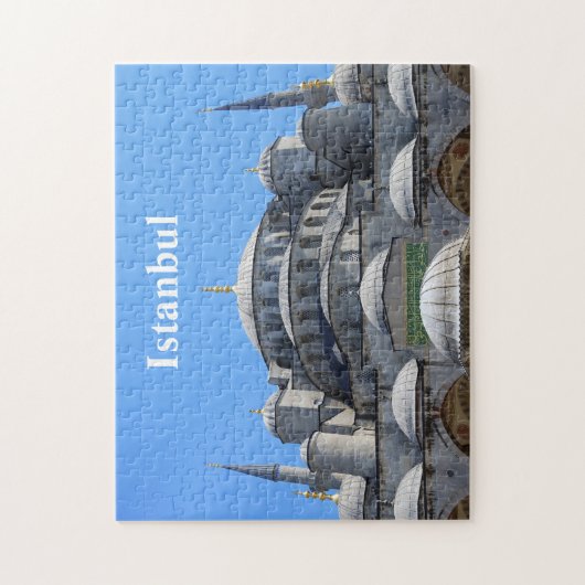 Blauwe moskee, Istanbul Legpuzzel (Verticaal)