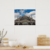Blauwe moskee Istanbul Poster (Keuken)