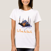 Blauwe moskee Istanbul T-shirt (Voorkant)