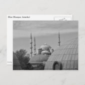 Blauwe moskee, Istanbul, Turkije Briefkaart (Voorkant / Achterkant)
