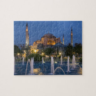 Blauwe moskee, Istanbul, Turkije Legpuzzel