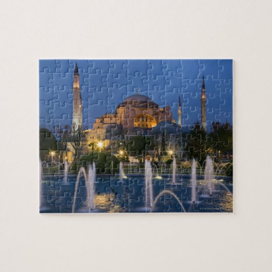 Blauwe moskee, Istanbul, Turkije Legpuzzel (Horizontaal)