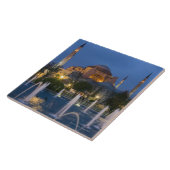 Blauwe moskee, Istanbul, Turkije Tegeltje (Zijkant)