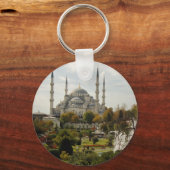 Blauwe moskee sleutelhanger (Voorkant)