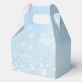 Blauwe moslim Baby jongen aqeeqah Bedankdoosjes (Achterkant)