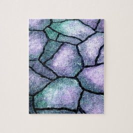 Blauwe Mozaïek Legpuzzel