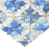Blauwe Mozaïek Tafelloper (Hoek)