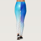 Blauwe mug leggings (Achterkant)