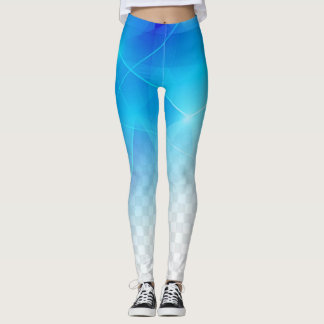 Blauwe mug leggings