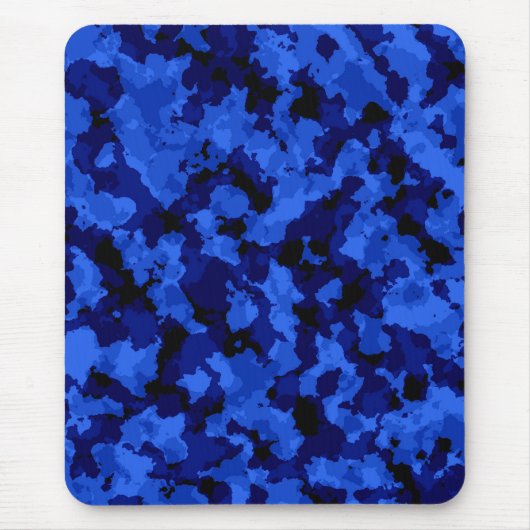 Blauwe Muismat Camouflage (Voorkant)